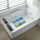 thumbnail image 3 of de bañera impermeables con 3D, calcomanías de para bañera, apliques que evitan el deslizamiento para del hotel , Estilo_2, tal como se describe Macarena Pegatinas antideslizantes para bañera, 3 of 8