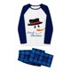 thumbnail image 4 of Pijamas navideños Meihuid para la familia. Conjunto de pijamas a juego con camisetas y pantalones de manga larga. Camisones navideños con Feliz Navidad., 4 of 8