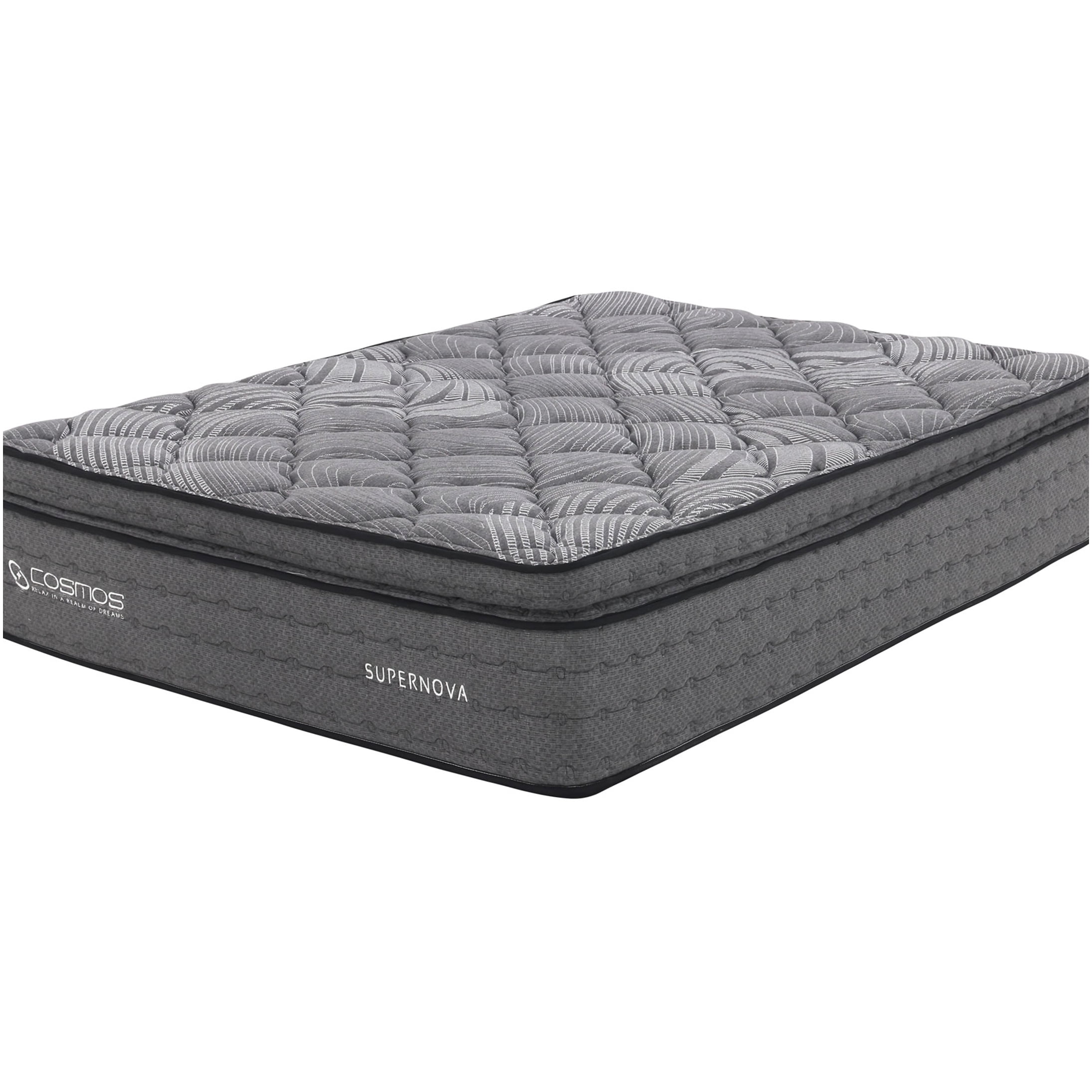 14" California King Hybrid Mattress, Pocket Innerspring with Memory Foam, Plush Support, Motion Isolation, Cooling Gel Infusion, Medium Firm, CertiPUR-US Certified