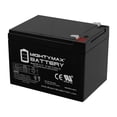thumbnail image 1 of Mighty MAX Battery ML12-12F2-12 V 12 AH, Terminal F2, batería Recargable SLA AGM, Producto de Marca Original Mighty MAX®, 1 of 7