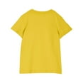 thumbnail image 4 of AJTQTH Tshirts for Kids Boys Girls Cute Butterfly Graphic Tees Short-Sleeved Tops Round Neck Shirts Blouses Summer Cotton Loose Fit Comfy Lightweight Outfits Clothes Yellow 5 Years, 4 of 5
