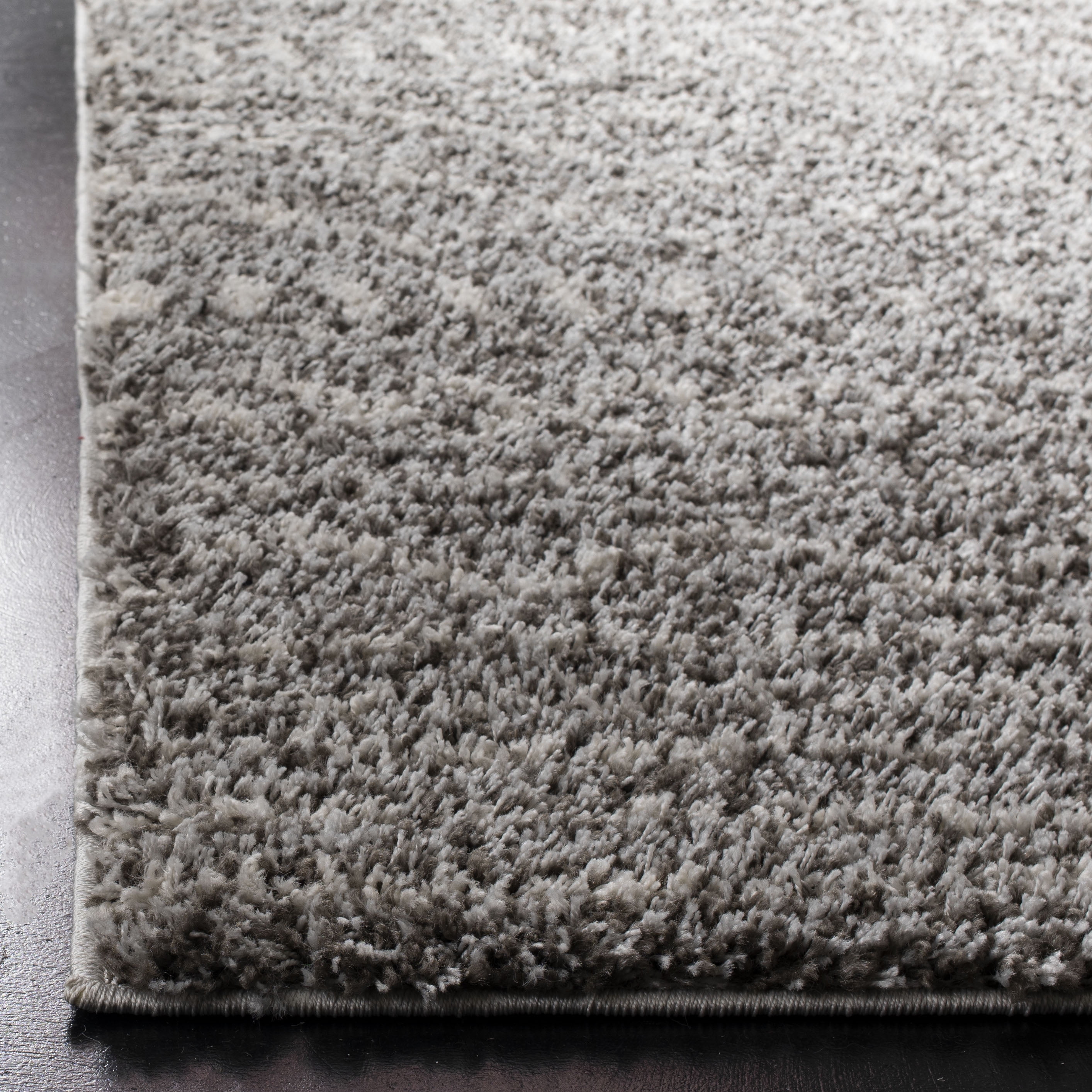 Safavieh Arizona Teagan Geometric Shag Area Rug, Brown/Ivory, 2'3" x 4'