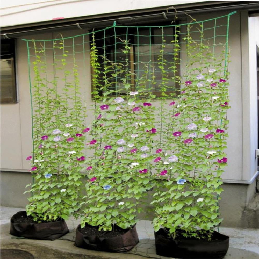 Nylon Trellis Netting Garden Support For Plant Climbing Net Plant Grow Fence 