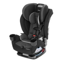 Evenflo All4Stages Slim 4-in-1 Convertible Car Seat (Tybee Black)