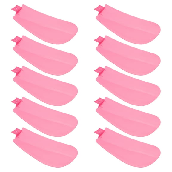 LOLIPPYY 10Pcs Replacement Ceiling Fan Blades in Pink with Enhanced Airflow and Cooling Efficiency