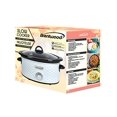 thumbnail image 2 of Brentwood Appliances SC-140W 4.5 qt. Scallop Pattern Slow Cooker - White, 2 of 8