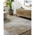 thumbnail image 2 of BoutiqueRugs Akuchi Contemporary Area Rug - Light Slate, Peach, Cream - 2' x 2'11", 2 of 7