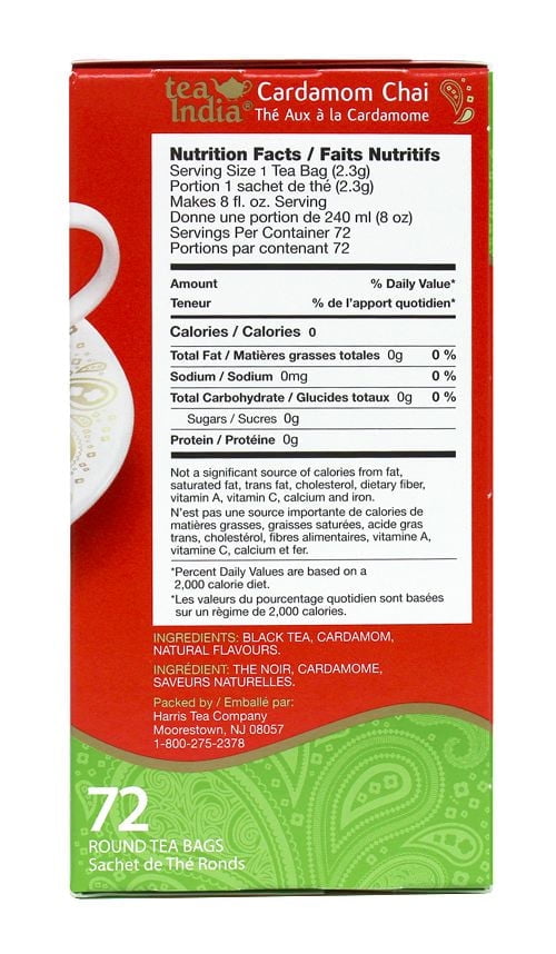 Tea India Cardamom Chai