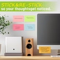 3 x 5 in Large Sticky Notes, 76 x 127 mm Assorted Self-Stick Pads for ...
