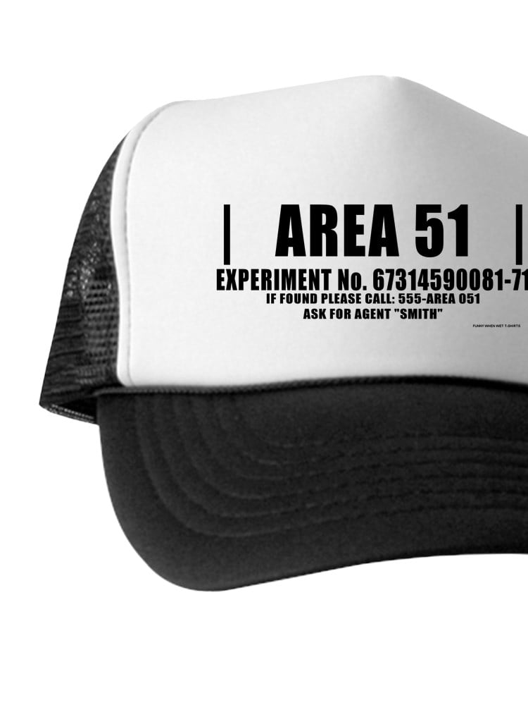 CafePress - Area 51 Escapee - Unique Trucker Hat, Classic Baseball