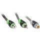 thumbnail image 2 of Cable Adaptador en Y RCA RAPTOR Serie Pro 2F 1M 46cm, 2 of 8