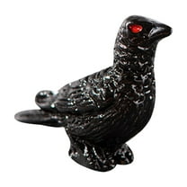 Miniature Halloween Tombstones Set - 1 Inch Spooky Graveyard Accessories with Skulls & Crosses for Terrariums, Haunted Villages & DIY Crafts