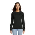 thumbnail image 4 of ClimateRight by Cuddl Duds Women's Pure Warmth Long Raglan Sleeve Crew Neck Base Layer Top, Sizes XS to XXL, 4 of 7