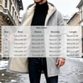 thumbnail image 2 of cocolona Mens Fleece Lined Hoodies Full Zip Long Sleeve Oversized Tunic Hooded Sweatshirts Winter Thick Warm Coats, 2 of 6
