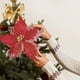 thumbnail image 1 of Christmas Flower Sequin 3 Tiers 37 Cm Decorations Christmas Tree Cutout Flower Arrangement Accessories Simulation Flower Decoration, 1 of 6