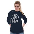 thumbnail image 3 of Let's Get Wrecked Summer Beach Anchor Plus Size Long Sleeve Graphic Tee Shirt Brisco Brands 2X, 3 of 5