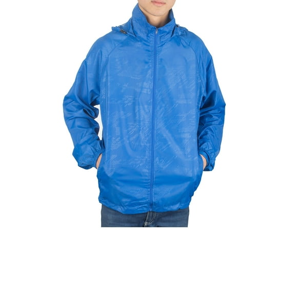 LELINTA Men's Lightweight Windbreaker Jacket Rain Jacket Hooded Quick Dry Outdoor Packable Windproof Coat