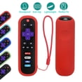 thumbnail image 1 of Para Tcl Roku 3600r Roku U1 Control remoto Funda protectora Funda de silicona Antideslizante Anti-caída Rc 280 T026 Bolsa transparente Embalaje Bolsa transparente Pac kaili Sencillez, 1 of 5