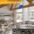 thumbnail image 7 of Microfiber Duster, 6PCS Feather with 100 inch Telescoping Extension Pole, Reusable Bendable Dusters, Washable Lightweight for Ceilings Fans, 7 of 7