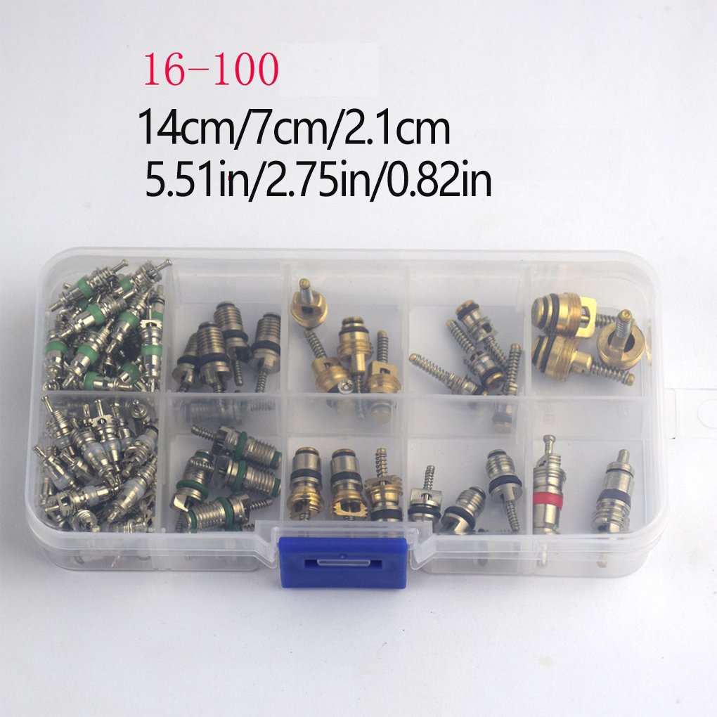 Kit De Noyaux De Valve Pour Climatisation Auto - Remplacement Universel - Neuf