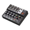 thumbnail image 4 of 8 Channel Mixer USB Interface Podcast Equipment Live Compact Mixer, 4 of 9