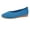 Blue, variant on Heydday Women Round Toe Knit Mesh Ballet Flats, On Breathable Lightweight Cushioned Walking Shoes, Wide Fit Casual Work Travel Wedding Daily Dressy Flat Shoes(Blue/35)