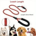 thumbnail image 3 of CNKOO 2-Pack Heavy Duty Dog Leashes with Comfort Grip Handle  Reflective Stitching  Durable Polyester Fiber  Ideal for Medium & Large Dogs  Machine Washable - Training & Running Leashes (, 3 of 7
