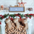 thumbnail image 4 of flangairy Hello Winter Sign, Wooden Winter Holiday Centerpieces Snowflake Decor, Indoor Table Top Wall Shelf Mantle Fireplace Decorative Wood Signage Rustic Farmhouse Seasonal Decorations for Home, 4 of 7