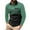 Green, variant on Mens Long Sleeve Shirt Men's Fashion Spring & Autumn Casual Buttoned Long Sleeve Polo Shirt Tops, Polo Shirts for Men, Mens Tops, Button Down Shirt 1X Long Sleeve Green 3XL