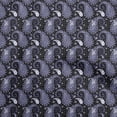 thumbnail image 1 of oneOone Viscose Jersey Black Fabric Asian Paisley Sewing Fabric By The Yard Printed Diy Clothing Sewing Supplies 60 Inch Wide, 1 of 5