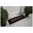 thumbnail image 2 of Calloway Mills 110751224 Block Hello Doormat Black/Natural 12" x 24", 2 of 4