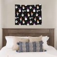 thumbnail image 4 of Halloween Tapestry Wall Hanging, halloween spooky Tapestry for Bedroom Aesthetic, Cute Tapestry Wall Decor, Halloween Decoration for Bedroom, Living Room, Indoor 29x37in, 4 of 7