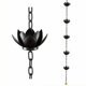 thumbnail image 1 of 47.2 Inch Outdoor Drainage Rain Chain Decoration Rainwater Hanging Drainage Trench Chain Decoration Diverter Courtyard B2b6 Ref: 8497, 1 of 4