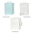 Kitchen Laundry Powder With Storage Tin Bathroom Airtight Lid