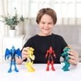 thumbnail image 4 of Figura de dinosaurio Quantum Heroes de 6 pulgadas, 1 pieza, Lucio, Delby, OZ y Jay Min con brazos móviles, figura de acción de anime, juguetes para niños, regalo, 4 of 4