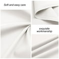 thumbnail image 6 of Unique Bargains Breathable Zipper Closure Cotton Pillowcases 2 Pcs Isabelline King, 6 of 8