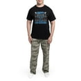 thumbnail image 5 of CafePress - Happy Hanukkah Men's Dark Pajamas - Men's Dark Loose Fit Cotton Pajama Set, 5 of 7