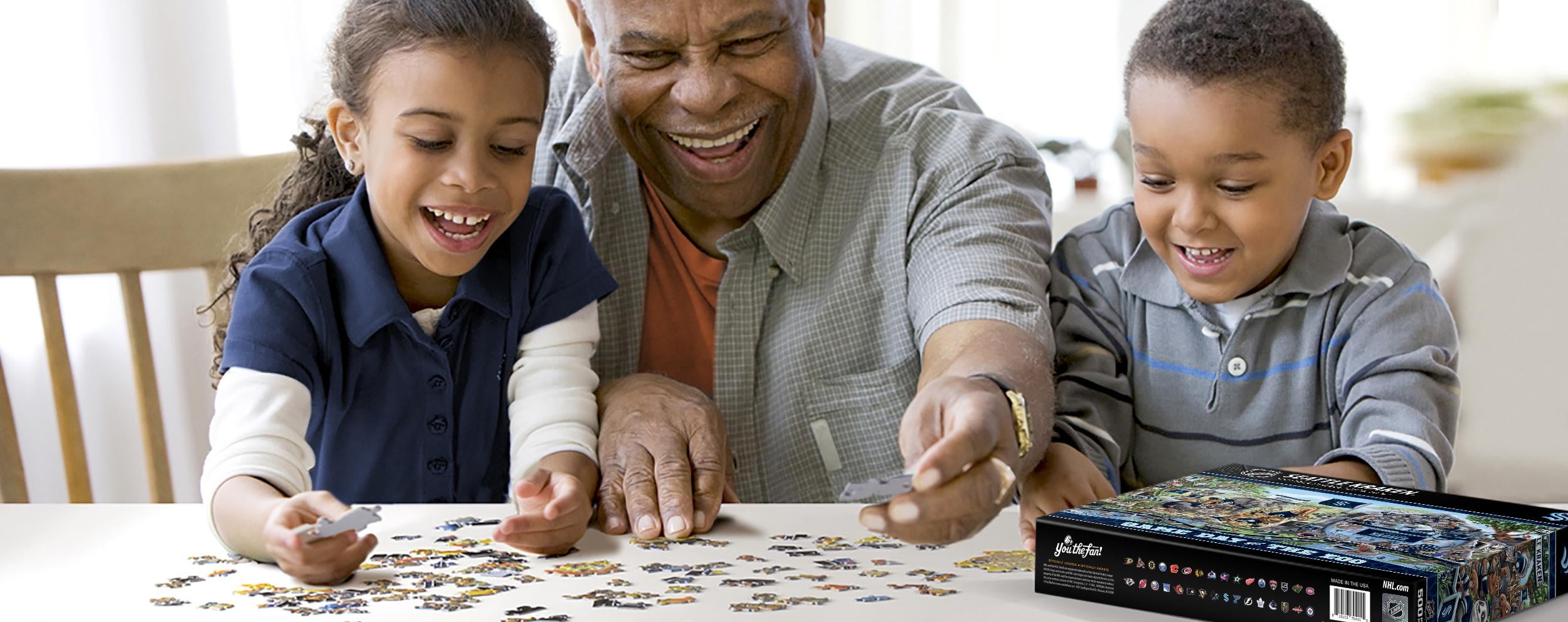 YouTheFan NHL Seattle Kraken Game Day at the Zoo - 500 pc Puzzle
