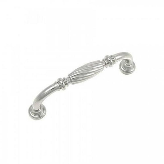 Strategic Brands 84014 3 in. Polished Nickel French Twist Cabinet Pull