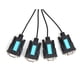 thumbnail image 4 of Cable Usb A Rs232 PL2303 Chipset 4 puertos USB a RS-232 9-Pin DB9 Serial Cable Macho A Adaptador Likrtyny Para estrenar, 4 of 9