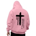 thumbnail image 2 of Kalauyu Hoodies for Men Graphic Letter Print Oversized Sweatshirt Drop Shoulder Long Sleeve Pullover Fall Winter Fashion, 2 of 7