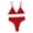 Red, variant on Tbopshirt Bikinis for Women,Womens Bathing Suits,Women with Chest Pad without Underwire Solid Split Swimsuit,Womens Swimsuits