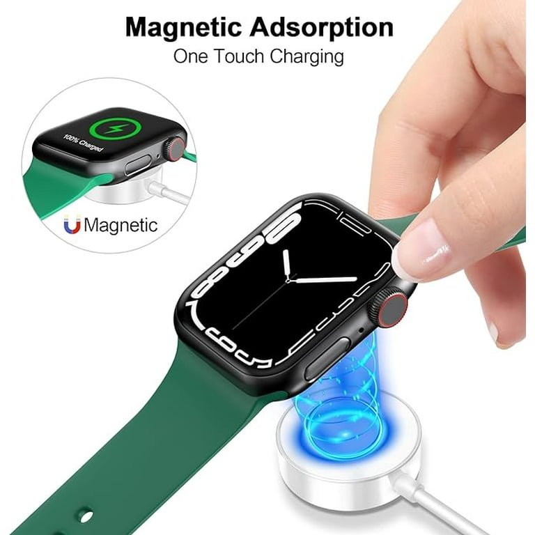 2024 New Upgraded for Apple Watch Charger Magnetic Fast Charging Cable Portable Magnetic Wireless Charging Compatible with iWatch Series