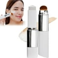 thumbnail image 1 of 1 piece, concealer white Korean foundation stick, Korean color-changing foundation stick, medium to full coverage, suitable for all skin types, with brush applicator., 1 of 7