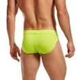 thumbnail image 4 of Sngxgn Men's Boxer Briefs Stretch Underwear Underpants Regular Leg(Yellow,XXL), 4 of 5