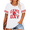 White, variant on Plus Size Football Mom Shirt Women Game Day Football T-shirt Gameday Season Shirt Casual Ball Fans Pullover Tops,3X
