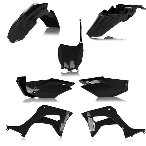 Acerbis 19 Honda CRF110F Full Plastic Kit - Black