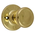thumbnail image 6 of Design House Tulip Interior Dummy Door Knob, Polished Brass, 6 of 12