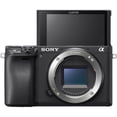 thumbnail image 3 of Sony a6400 Mirrorless Camera w/ 16-50mm Lens + 64GB Extreme, Case, Filters, Macros, LED Light & Software Bundle (International Version), 3 of 5