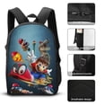 thumbnail image 3 of Pixel Plumber Adventure Game Backpack Academic Mountaineer Set Summit Bookbag with Alpine Lunch, 3 of 5